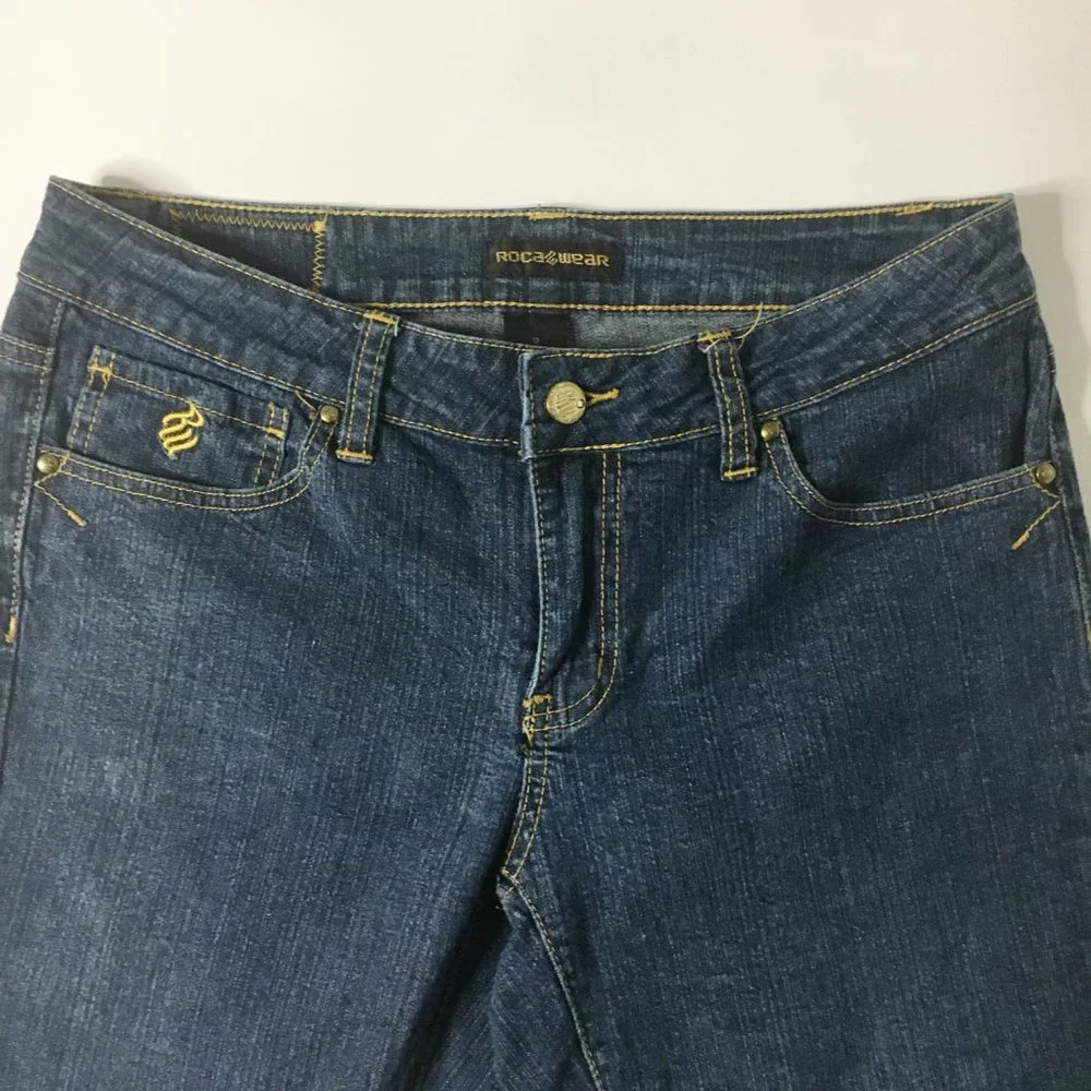 Roca Wear Women's Jeans Size 9 32/32 - Picture 5 of 6